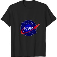 T-shirt pour hommes avec logo KSP - Kerbal Space Program
