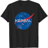 T-shirt KSP - Kerbal pour hommes en noir — T-shirts pour hommes