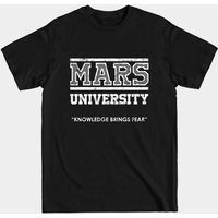 Mars University Futurama Men's T-Shirt in Black