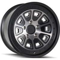 Mayhem 8301 Flat Iron Matte Black 20x9 Rims 6x135 Bolt Pattern — Wheels & Rims