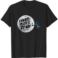 T-shirt I Need More Space Astronaut Spray Paints Moon pour hommes — T-shirts pour hommes