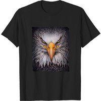 Bald Eagle Men's Black T-Shirt — Mens T Shirts