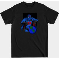 T-shirt pour homme Cobra Commander Blue Shaded — T-shirts pour hommes