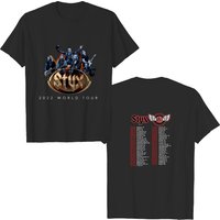 Styxs World Tour 2022 Unisex T-Shirt with Dates