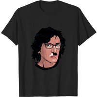 Charly Comic T-Shirt for Men in Black