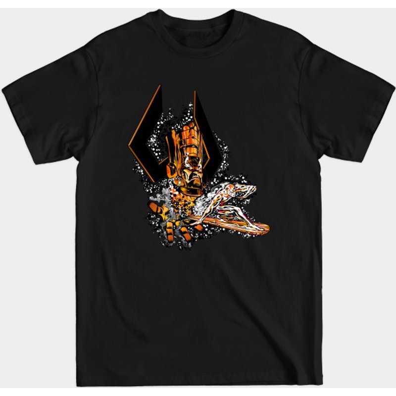 Galactus & Silver Surfer Lifebringer Men's T-Shirt
