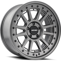 Mayhem 8305 Compass Matte Gunmetal 15x7 Wheels - 5x100 Bolt Pattern — Wheels & Rims