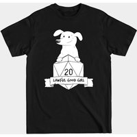 T-shirt pour hommes Lawful Good Girl Dndoggos — T-shirts pour hommes