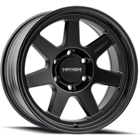 Mayhem 8307 Convoy Satin Black Wheels - 17x9 - 6x135 -6 Offset — Wheels & Rims