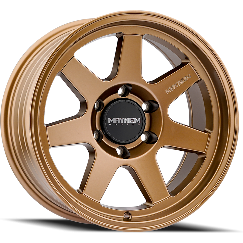 Mayhem 8307 Convoy Matte Bronze Wheels - 17x9 - 6x135 -6 Offset