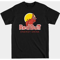 T-shirt Red Butt Cow And Chicken pour hommes