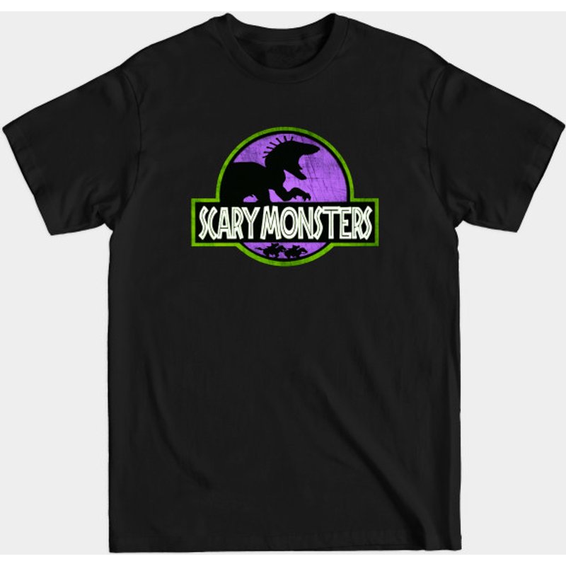 T-shirt Diego Brando Scary Monsters Jurassic Logo pour hommes — T-shirts pour hommes