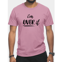 T-shirt pour hommes I'm Over It en royal — T-shirts pour hommes