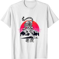 T-shirt pour hommes Chinese White Tiger — T-shirts pour hommes
