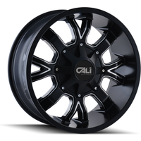 Cali Off Road 9104 Dirty Black Milled Wheels - 20x10 - 8x165.1 — Wheels & Rims