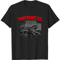 T-shirt pour hommes avec design hommage Fan Art Fontaines DC ∆∆