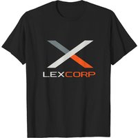 T-shirt noir pour hommes Lexcorp DC Comics