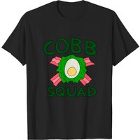 T-shirt noir pour hommes Cobb Squad