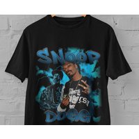 Snoop Dogg Graphic Vintage Rapper T-Shirt for Men
