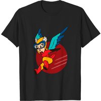 T-shirt pour hommes Fifinella Wasp avec patch de pilotes de l'Airforce
