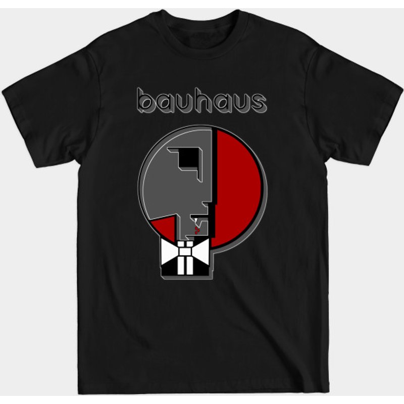 Bauhaus Bitten Men's T-Shirt in Black — Mens T Shirts