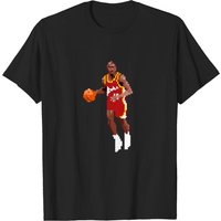 Mookie Blaylock Pixel Dribble Men's T-Shirt — Mens T Shirts