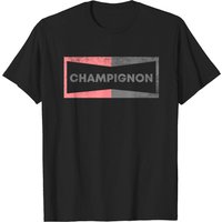 Champignon Brad Pitt - T-Shirt for Men in Black — Mens T Shirts