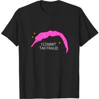 Tax Evasion Worm - Worm On A String Men's T-Shirt — Mens T Shirts