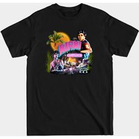 T-shirt pour hommes Miami Connection en noir — T-shirts pour hommes