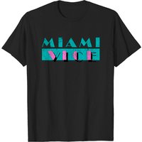 T-shirt pour hommes Miami Vice en noir