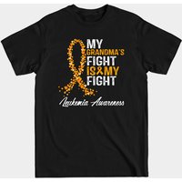 T-shirt de sensibilisation à la leucémie - Le combat de ma grand-mère est le mien