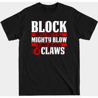 T-shirt Block Mighty Blow et Claws Bloodbowl pour hommes — T-shirts pour hommes