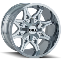 Cali Off Road 9107 Obnoxious Chrome Wheels - 20x10 - 5x127 -19