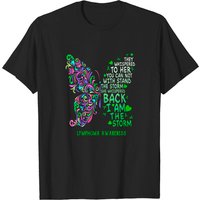 Lymphoma Butterfly I Am The Storm Men's T-Shirt