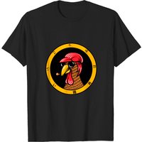 Cool Chicken Men's Black Chicken T-Shirt — Mens T Shirts