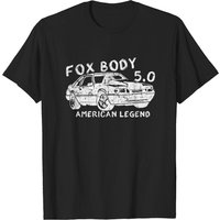 T-shirt Mustang Foxbody 5.0L Muscle pour hommes — T-shirts pour hommes