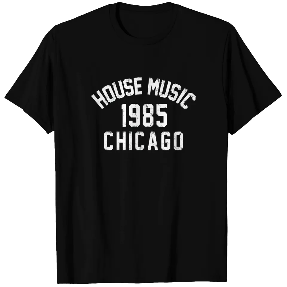 T-shirt pour hommes 1985 House Music Chicago — T-shirts pour hommes