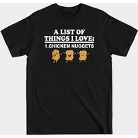 Funny Chicken Nugget Quote T-Shirt for Men