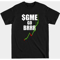 T-shirt pour hommes Gamestop GME Go Brrr Wall Street Bets — T-shirts pour hommes