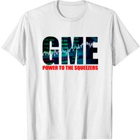 T-shirt GME Power To The Squeezers Gamestop pour hommes — T-shirts pour hommes