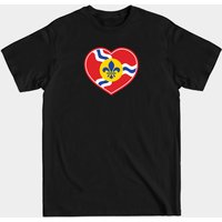 I Heart Saint Louis Men's T-Shirt