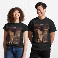 Crucifix Passion Of Jesus Christ Classic T-Shirt for Men — Mens T Shirts