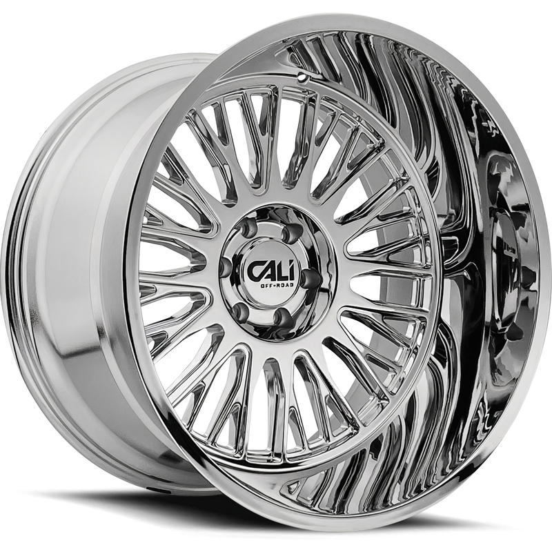 Cali Off Road 9116 Vertex Chrome Wheels - 20x10 - 6x135 -25 Offset