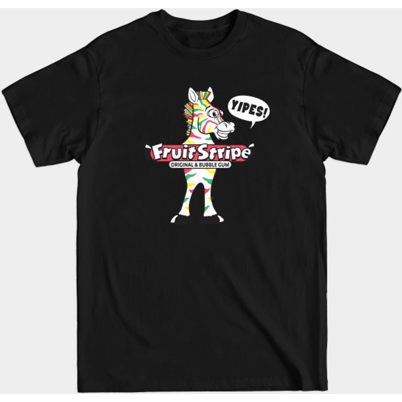 Fruit Stripe Gum - Yikes! - Men's T-Shirt — Mens T Shirts