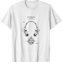 Headphones Patent Men's T-Shirt — Mens T Shirts