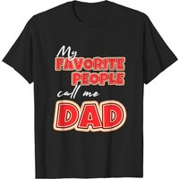 Mon Équipe Préférée M'appelle Papa T-Shirt pour Hommes — T-shirts pour hommes