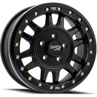 Dirty Life 9309R Canyon PRO SXS Matte Black Wheel 15x7 4x137 — Wheels & Rims