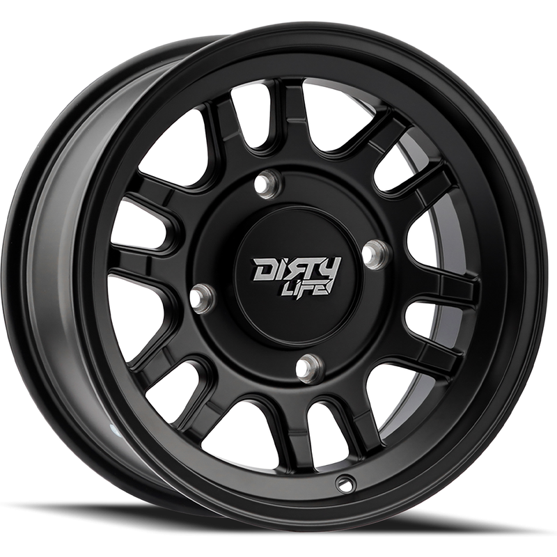 Dirty Life 9310S Canyon Sport SXS Matte Black Wheel - 14x7 - 4x137 — Wheels & Rims