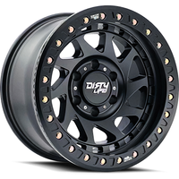 Dirty Life 9313 Enigma Race Matte Black Wheel - 17x9 - 6x135 -12 Offset — Wheels & Rims
