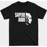 Immanuel Kant - Portrait Sapere Aude T-Shirt pour hommes — T-shirts pour hommes